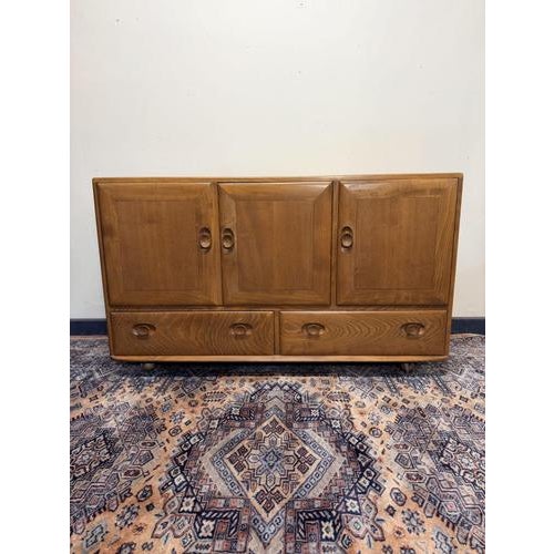 Mid-Century Windsor 468 Sideboard in Elm from Ercol For Sale - Image 6 of 6
