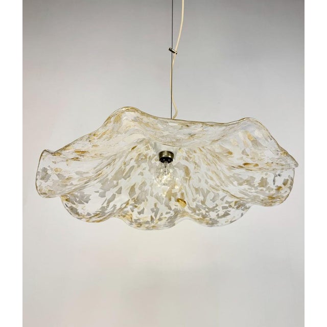 1970s Large Murano Glass Pendant Light by La Murrina, Italy, 1970s For Sale - Image 5 of 10