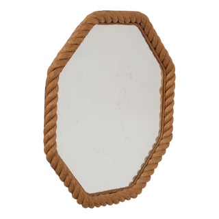 Mid-Century Modern French Mirror by Audoux-Minet, 1960s For Sale