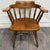 VTG Sprague & Carleton Colonial Revival Solid Maple Barrel Back Captain Chairs For Sale - Image 10 of 15