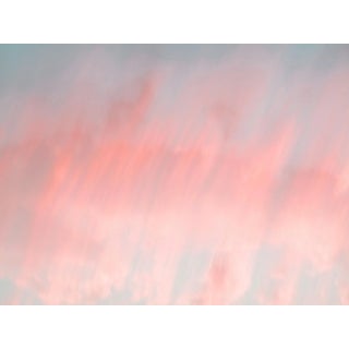 Contemporary Abstract Clouds Mounted Photographic Color Print For Sale