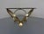 Space Age Gold-Plated Glass Coffee Table by Knut Hesterberg for Ronald Schmitt, Germany, 1960s For Sale - Image 6 of 18