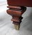 Ralph Lauren Home Ralph Lauren British Colonial Lounge Chair in Brown Leather, Mahogany & Brass For Sale - Image 4 of 13
