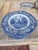1940s 1940s Liberty Blue Staffordshire Ironstone Plates Set of 10 For Sale - Image 5 of 8