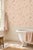 Butterfly Grove Grasscloth Wallpaper by House Party | Pink Blush | 6 Yards For Sale In Charlotte - Image 6 of 10