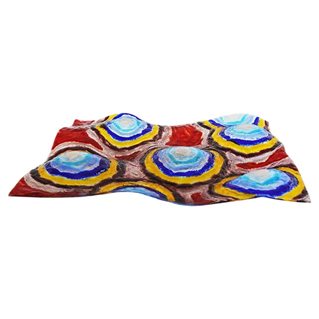 Alba Stellata Multi-Colored Murano Glass Centerpiece by Stefano Birello for VéVé Glass For Sale