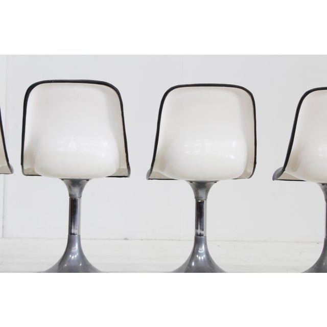 1970s Vintage Dining Chairs, 1970s, Set of 4 For Sale - Image 5 of 9