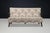Italian Art Deco Walnut Sofa with Original Floral Upholstery, 1930s For Sale - Image 3 of 13