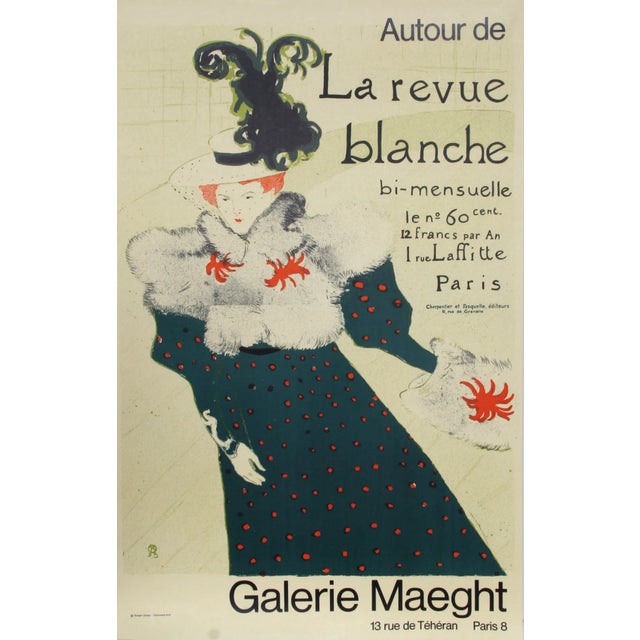 Henri De Toulouse-Lautrec Galerie Maeght Poster For Sale