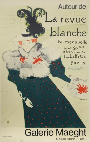 Henri De Toulouse-Lautrec Galerie Maeght Poster