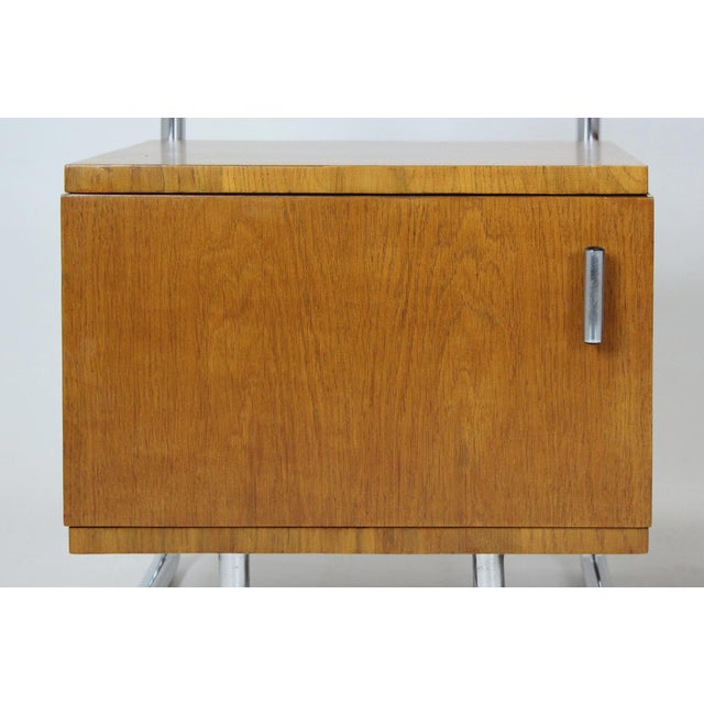 1930s Bauhaus Bedside Tables by Hynek Gottwald, 1930s, Set of 2 For Sale - Image 5 of 18
