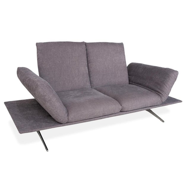 Francis Fabric 2-Seater Sofa in Grey Fabric from Koinor For Sale - Image 4 of 18