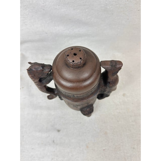 Chinese Vintage Chinese Incense Holder For Sale - Image 3 of 11