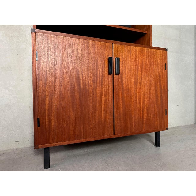 Vintage Wall Cabinet by Cees Braakman for Pastoe, 1950s For Sale - Image 12 of 14