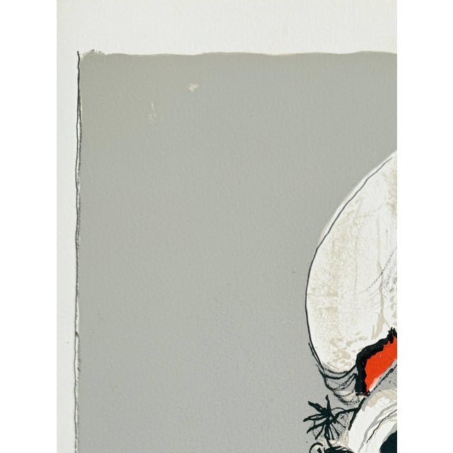 Graham Sutherland, Hommage à San Lazzaro, 1975, Lithograph, in Flawless conditions. Designed 1970 to 1979