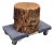 Organic Modern Live Edge Tree Side Table/Stool For Sale