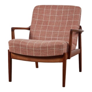 Tove & Edvard Kindt-Larsen "Model 125" Lounge Chair for France & Son 1958 For Sale