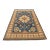 Kazak Rug 8’11” X 12’1” Blue Wool Tribal Hand-Knotted Oriental Carpet For Sale