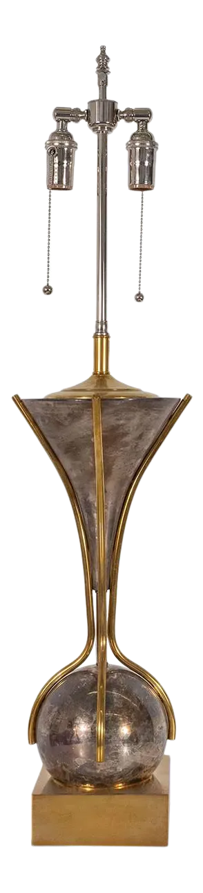 Single Mixed Finish Table Lamp