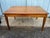 Farmhouse Antique Federal Style Solid Wood Dining Table-Desk. For Sale - Image 3 of 9