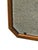 Wood 1920 Arts and Craft Oak Mirror. For Sale - Image 7 of 10