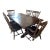 1970s Ethan Allen Old Tavern Dining Room Table and 6 Chairs For Sale