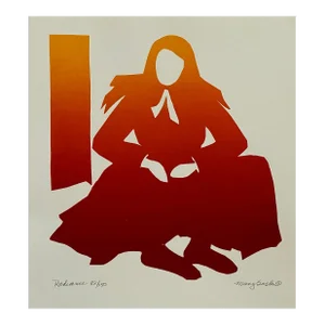 Mary Goslen Radiance Female Serigraph