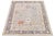 Modern Oushak Style Hand-Knotted Wool Rug - Soft Lavender & Pastel Floral Motif For Sale In New York - Image 6 of 10