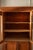 Wood Antique 20th Century American Oak Kitchen Cupboard & Glass Display Hutch For Sale - Image 7 of 18