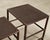 Coffee Nest of Three McGuire Rattan Cane Raffia and Oak Side Tables For Sale - Image 8 of 18