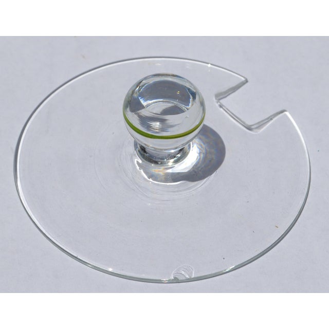1960s Arcoroc France Crystal Breakfast 7 Bowls & Jelly Jar - 8 Pieces For Sale - Image 12 of 14