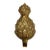 Vintage Brass Pineapple Wall Hook For Sale