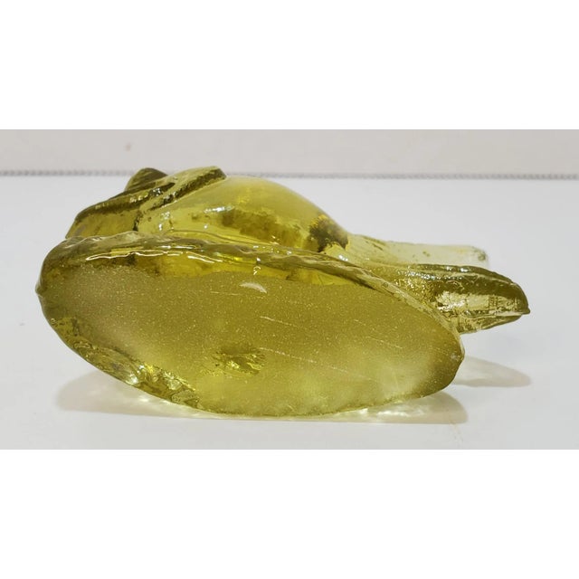 Mid Century Yellow Glass Angel Fish Figurine For Sale In Nashville - Image 6 of 10