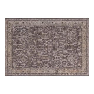 Large 1920s Turkish Oushak Rug For Sale