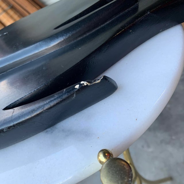 1950s 1950s Retro Alexander Backer Black Chalkware For Sale - Image 5 of 9