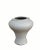 Contemporary Handmade White Ceramic Vase For Sale - Image 3 of 5