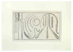 Lorenz Heister, Surgical Instruments, Etching, 1750