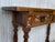 20th Century Spanish Tuscan Console Table With Two Drawers and Turned Legs For Sale - Image 9 of 13