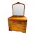 Fine Art Deco 1930s Satinwood Dresser With Mirror & Geometric Marquetry For Sale