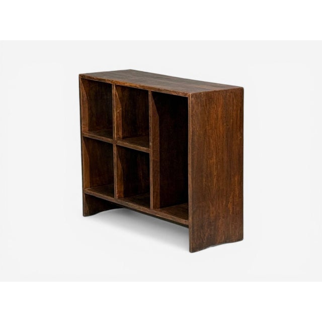 Pierre Jeanneret, 5-Hole File Rack or Bookcase, Teak, Chandigarh, 1960s For Sale In New York - Image 6 of 8