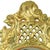 Large Swedish Rococo Style Gold Leaf-Gilded Mirror For Sale - Image 14 of 18
