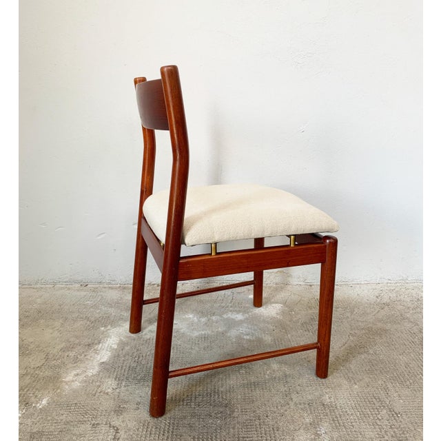Vintage Teak Chairs by Ilmari Tapiovaara for La Permanente in Cantù, 1960s, Set of 6 For Sale - Image 10 of 14