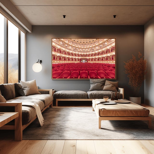 Richard Silver Teatro Petruzzelli Xi, Bari, Italy, Interior Photograph by Richard Silver 24x36 For Sale - Image 4 of 4