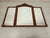 Antique Walnut Triptych Mirror, in Good conditions. Designed before 1890