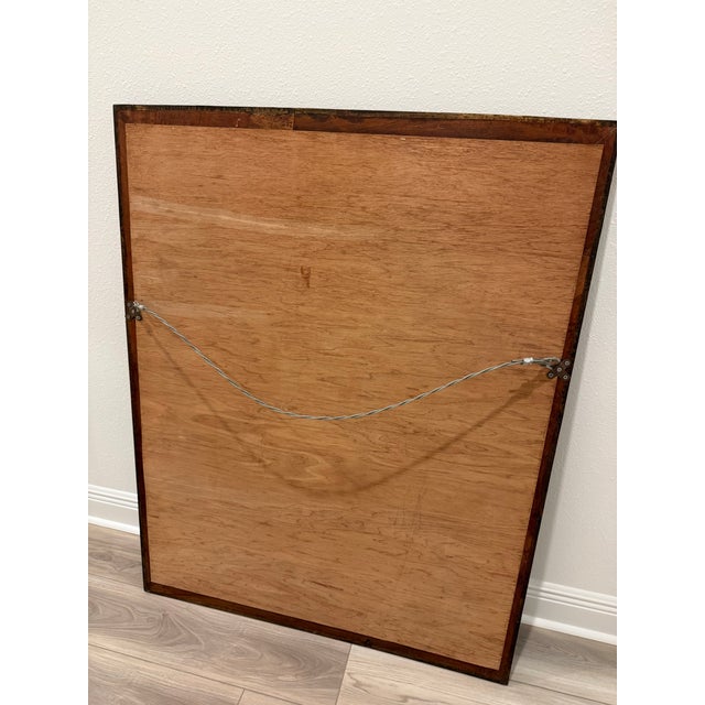 Brown Ornate Vintage Indian Carved Arch Mirror With Elephant Motif (48 X 38 X 1.5 Inches) For Sale - Image 8 of 8
