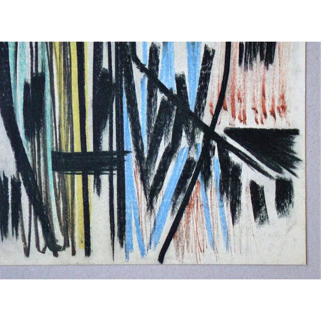 After Hans Hartung, Pastel P., 1950s-1960s, Offset Lithograph For Sale - Image 6 of 11
