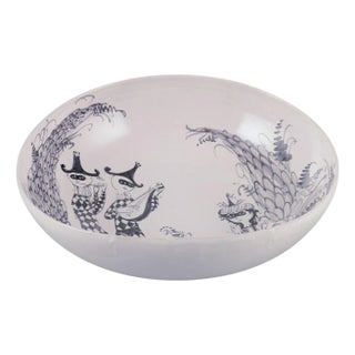 Large Earthenware Bowl from Bjørn Wiinblad, 1950 For Sale