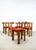 Wood Vintage Dining Chairs by Luigi Vaghi, 1960s, Set of 6 For Sale - Image 7 of 9