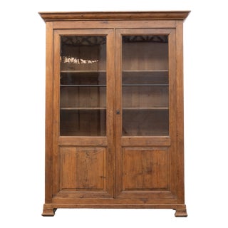 Antique French Wooden Display Case, 1900 For Sale