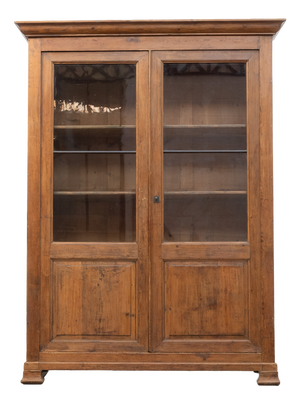 Antique French Wooden Display Case, 1900